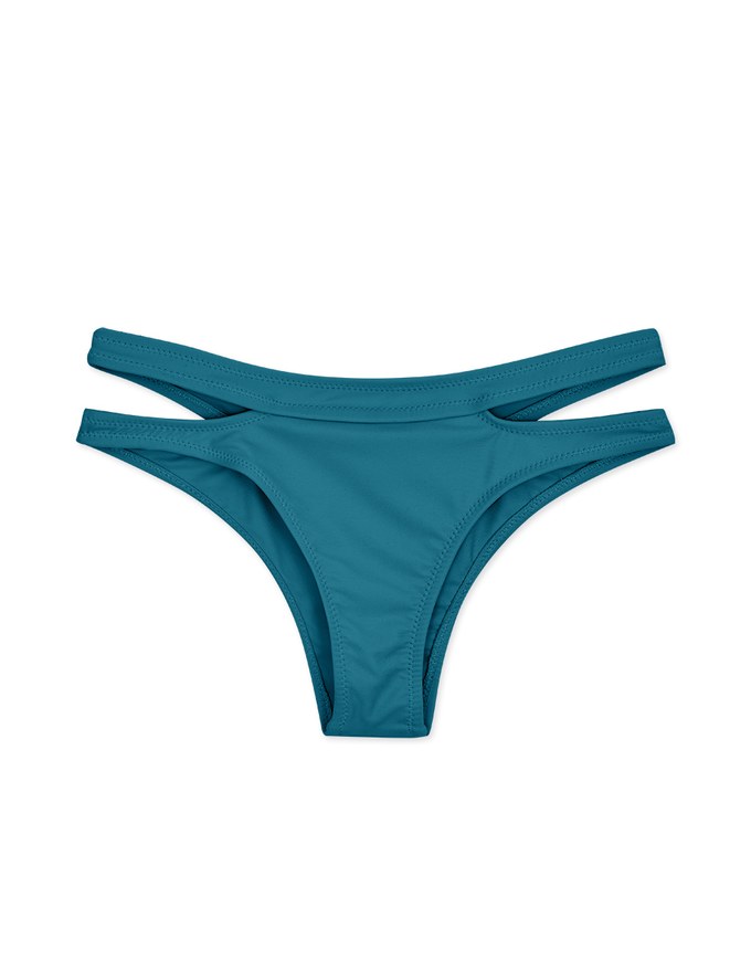 Double Strap Cut-Out Bikini Bottom