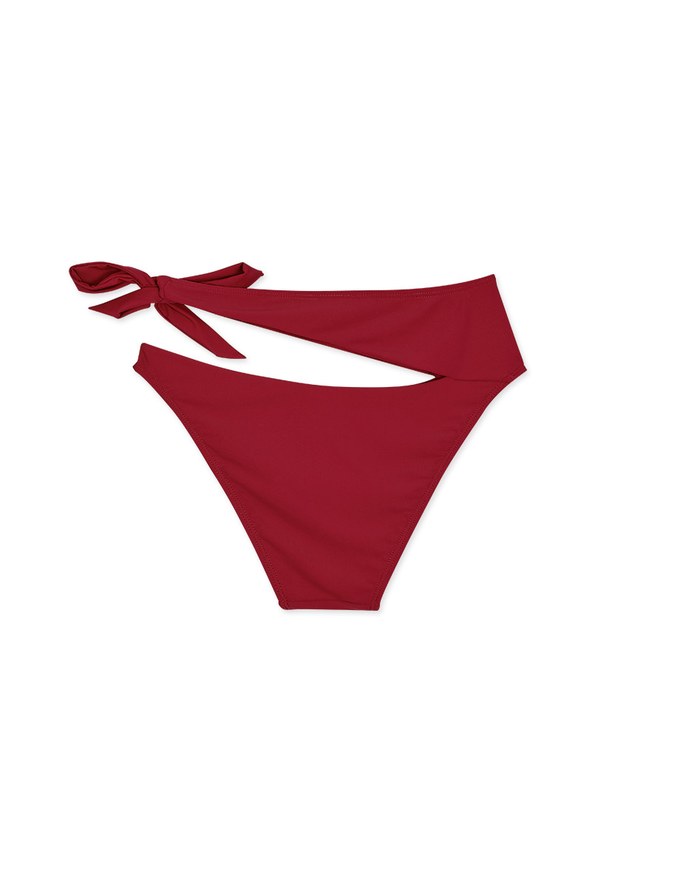 Refined Splice Side-Tie Bikini Bottom