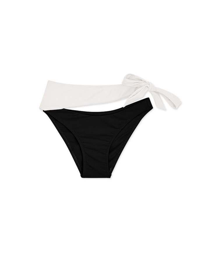 Refined Splice Side-Tie Bikini Bottom