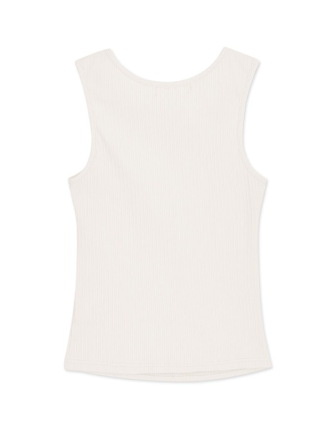 Cut Out Sleeveless Tank Top