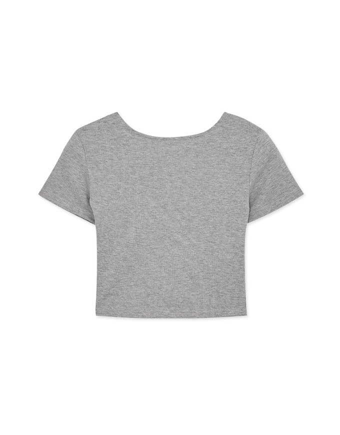 Hollow Design Crop Top