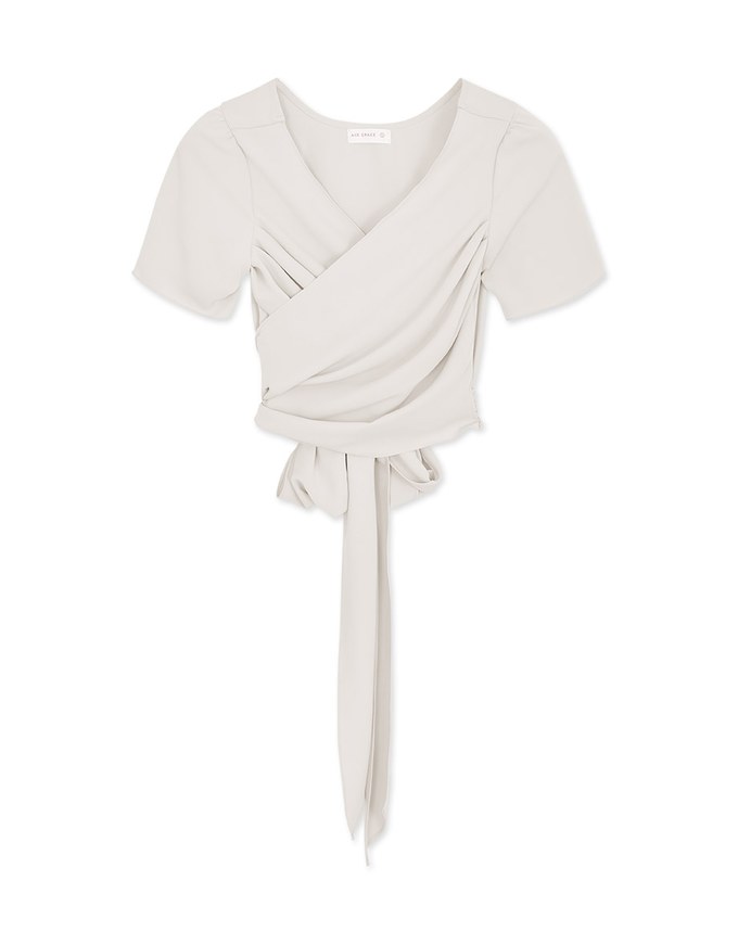 Multi-Way Shirred Strappy Top
