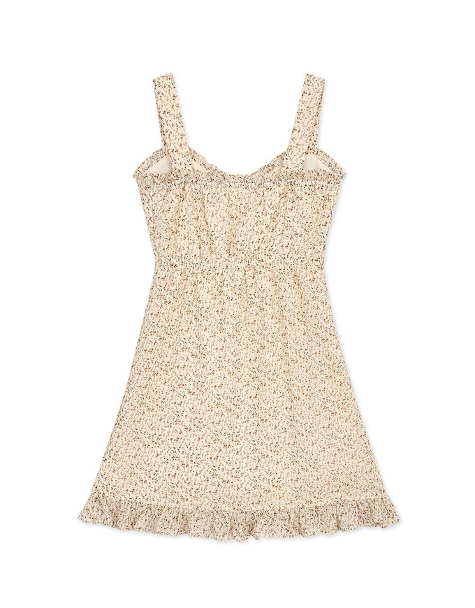 Ditsy Floral Ruffle Mini Dress