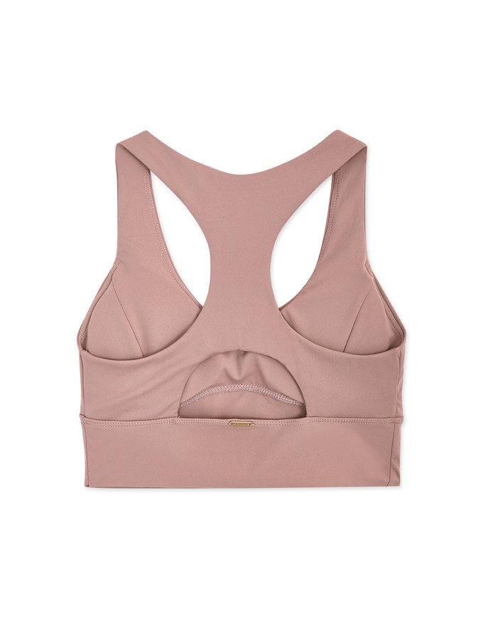 U Neck Digging Back Sports Bra (With Padding)