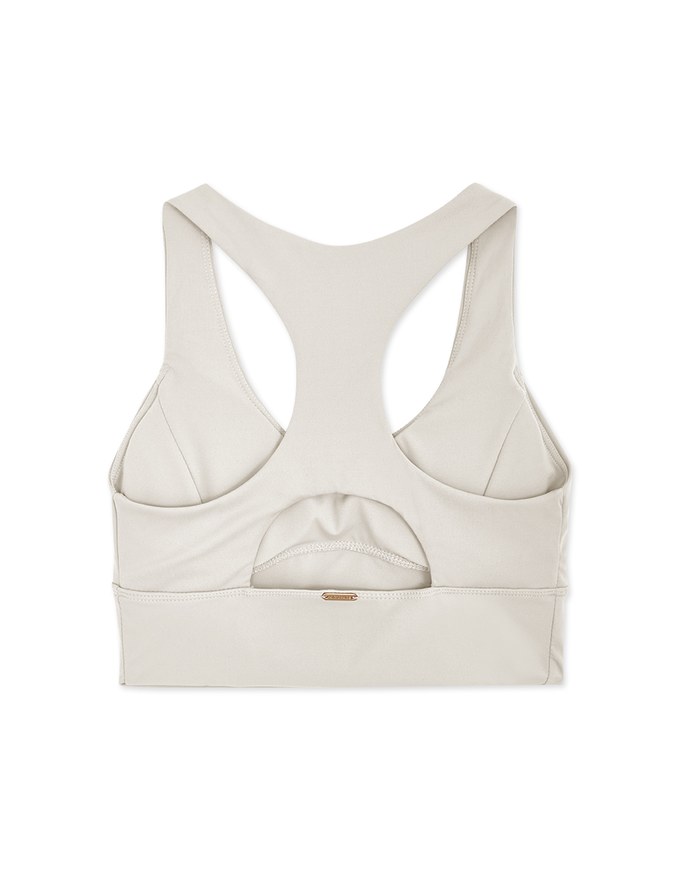 U Neck Digging Back Sports Bra (With Padding)