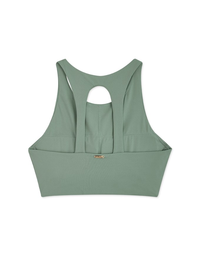 HalterHigh Support Sports Bra (With Padding)