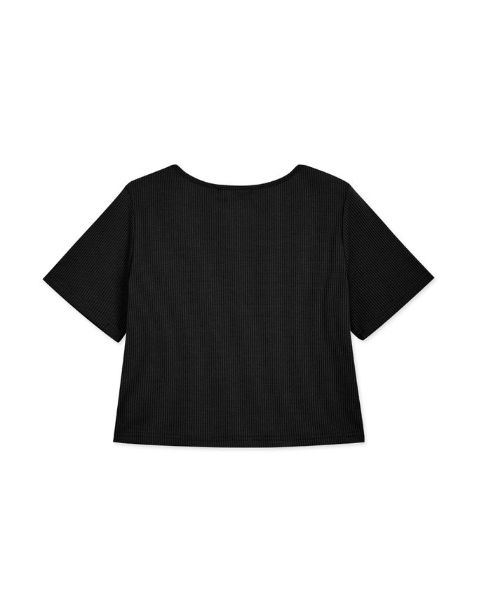 Décolleté V Neck Finest Crop Top