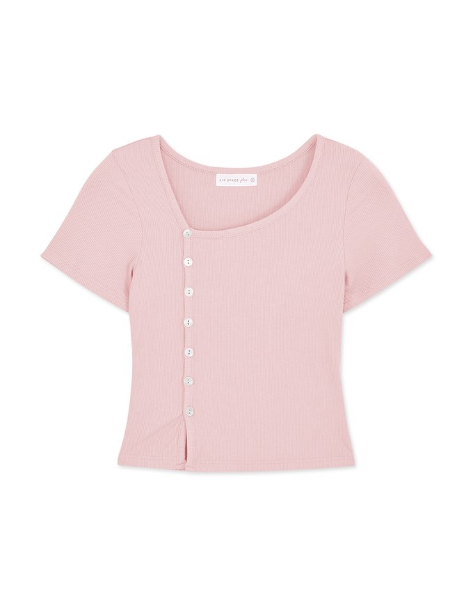 Urban Chic Side Button Slit Top