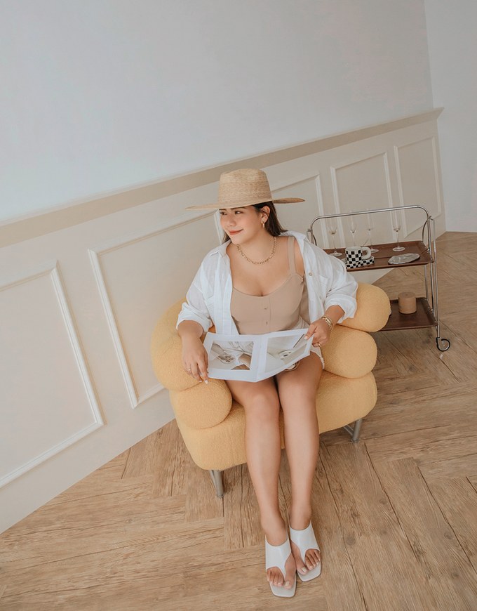 【Air 2.0】Simple Plain Button Air Comfy Bra Tank Top