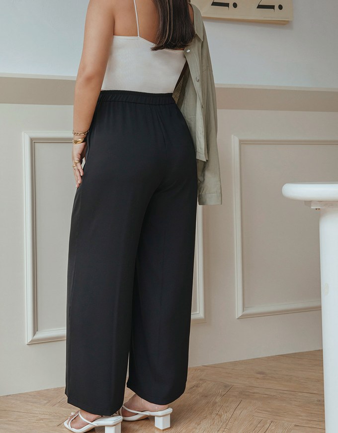 Cooling CEO Tie-Ribbon Slimming Suit Straight Pants