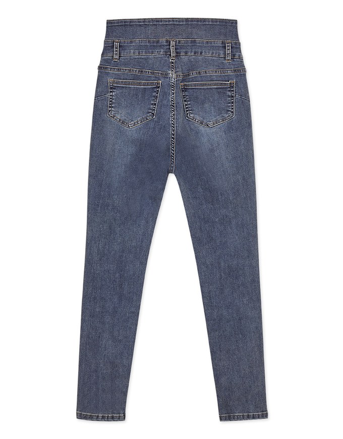 【Den!m LITE】Breezy Cooling No Filter Shape-Up Slimming Skinny-Fit Denim Jeans Pants