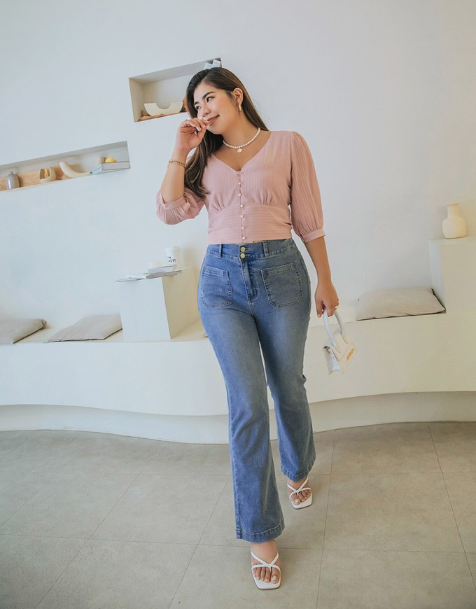 Elevated Casual High Waisted Flare Pants
