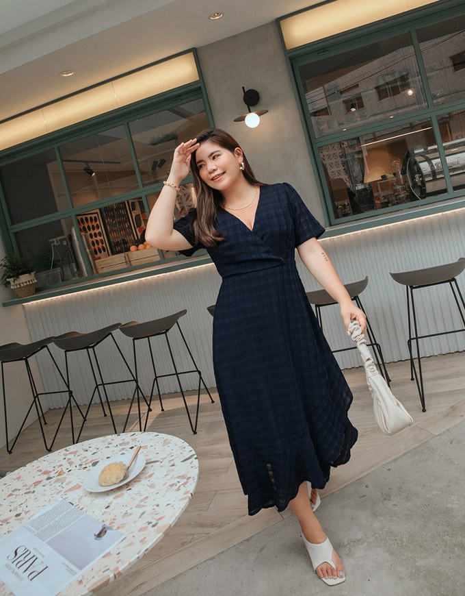 Sweet Sultry Textured Ruffled Maxi Dress