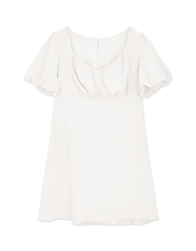 Sweet Sultry Puff Sleeve Mini Dress
