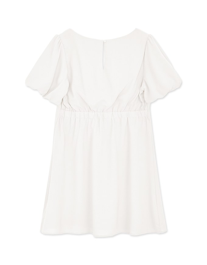 Sweet Sultry Puff Sleeve Mini Dress