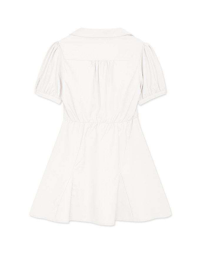 Feminine Aesthetic Mini Shirt Dress