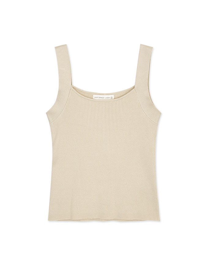 Minimalist Staple Knit Tank Top