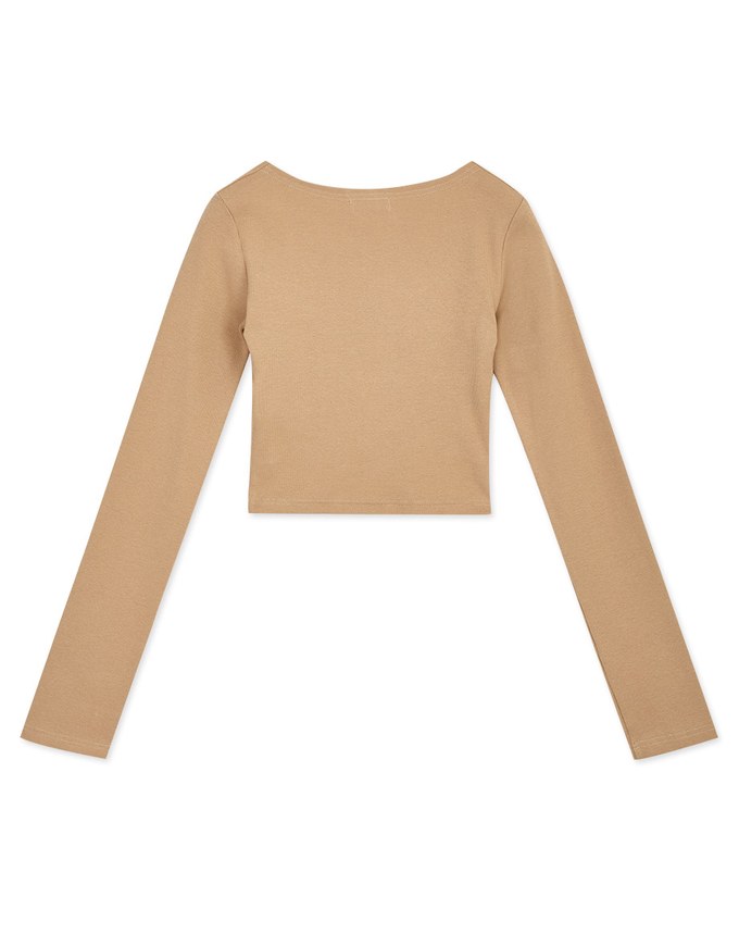 Square Neck Double Crop Top