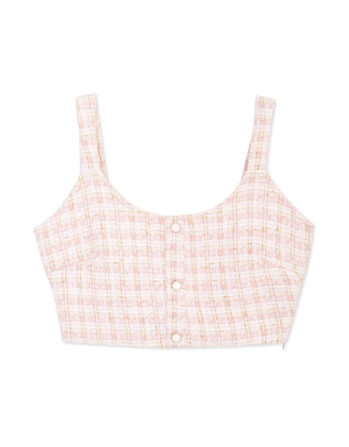 Tweed Short Vest