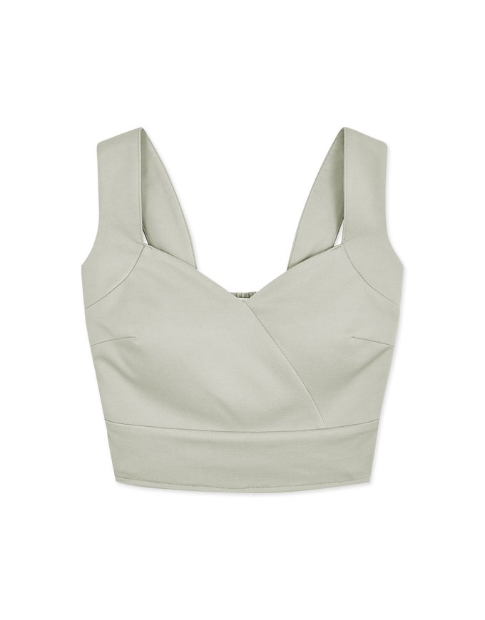Enhanced Classy Crop Tank Top (With Padding)