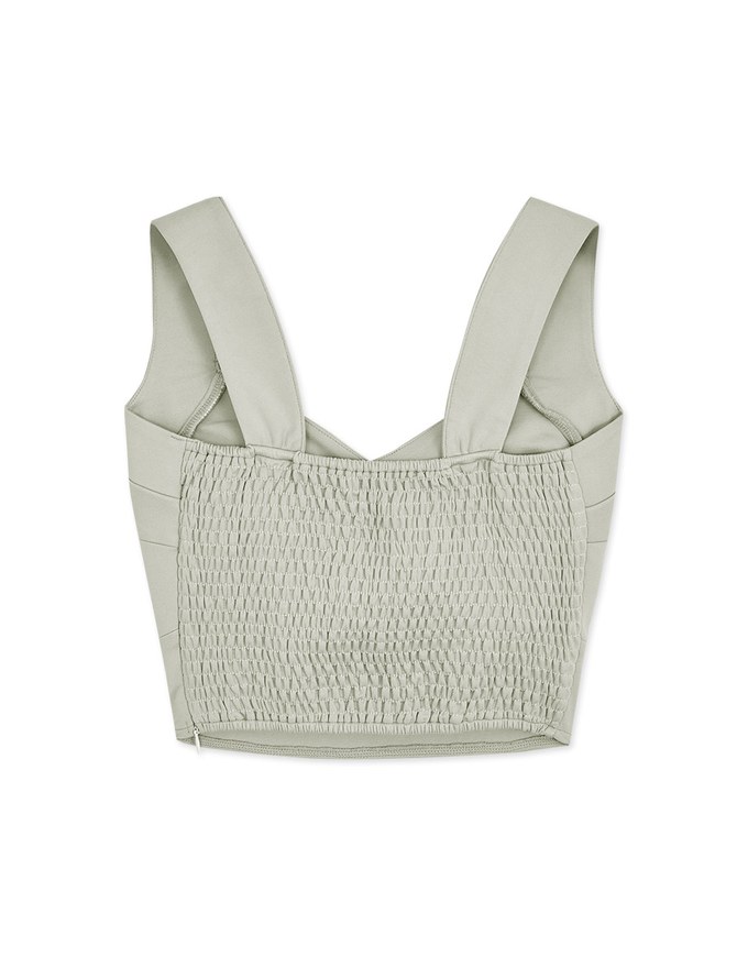 Enhanced Classy Crop Tank Top (With Padding)