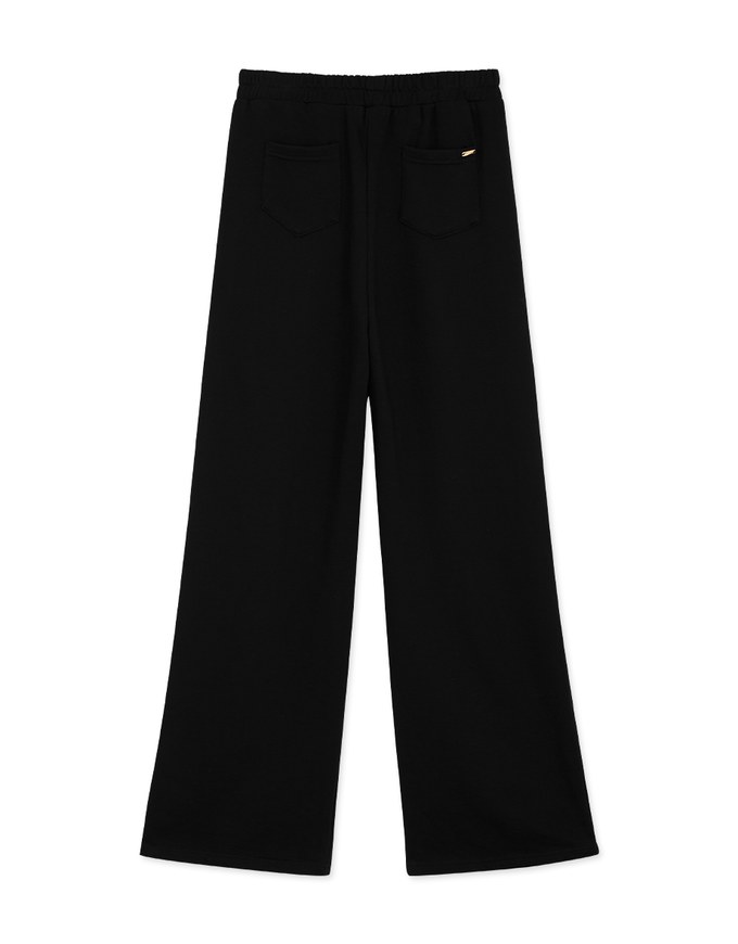 Straight Leg Elastic Track Pants