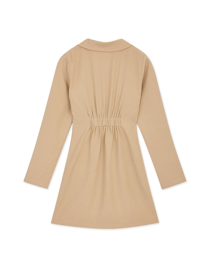 Whimsy Hollow Cut Waist Mini Dress