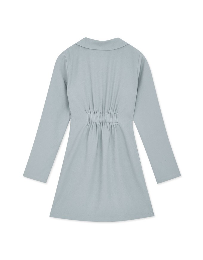 Whimsy Hollow Cut Waist Mini Dress