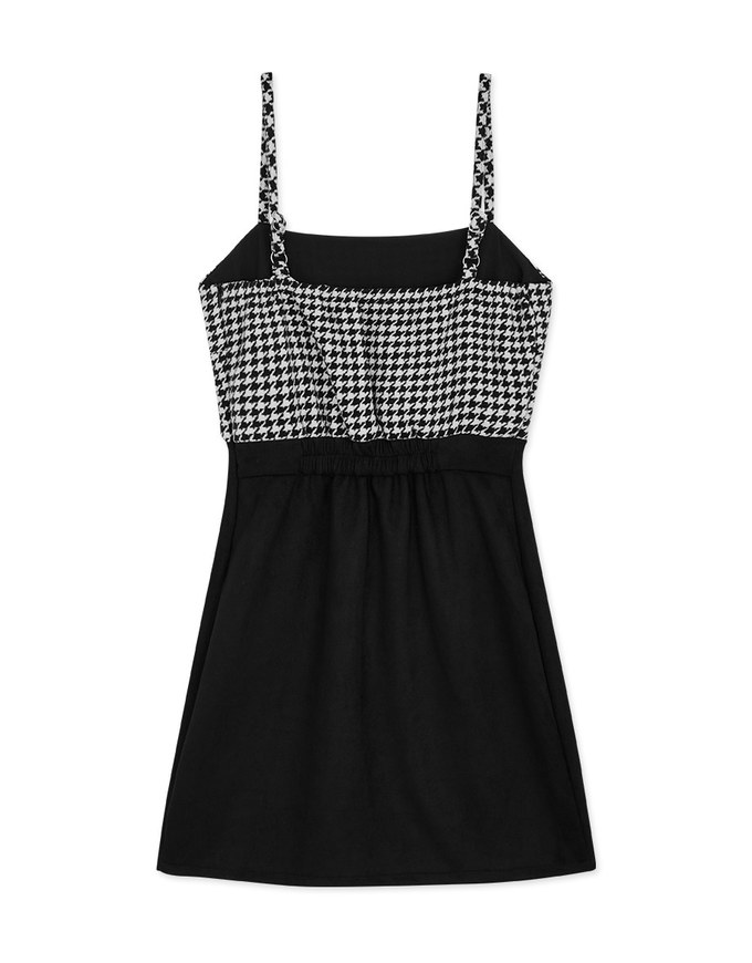 Plaid Vest Mini Dress