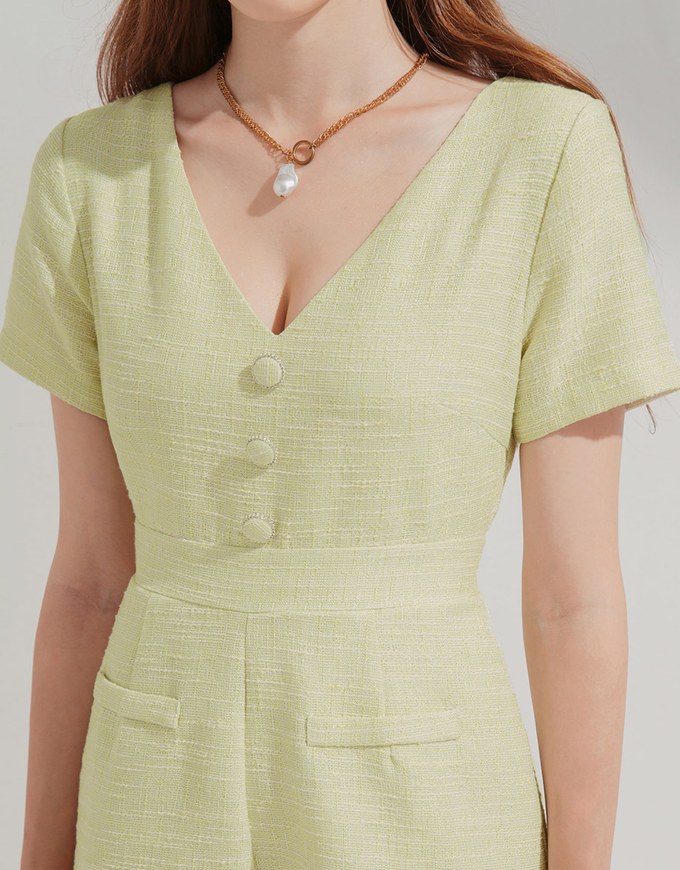 Textured Chic Playsuit