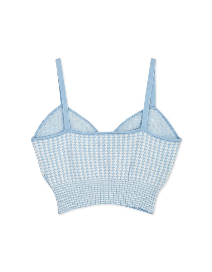 Button Cropped KnitCrop Top