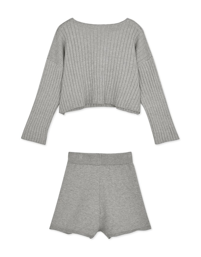 Soft Sloping Knit Set