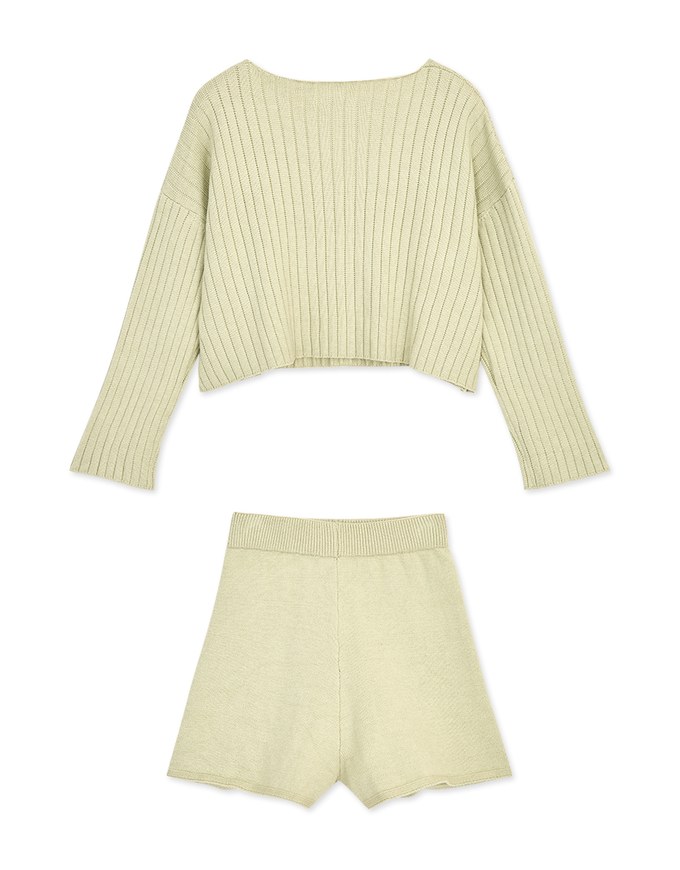 Soft Sloping Knit Set