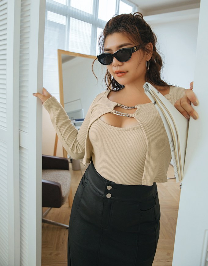High Waisted Slim Slit Faux Leather Maxi Maxi Long Skirt
