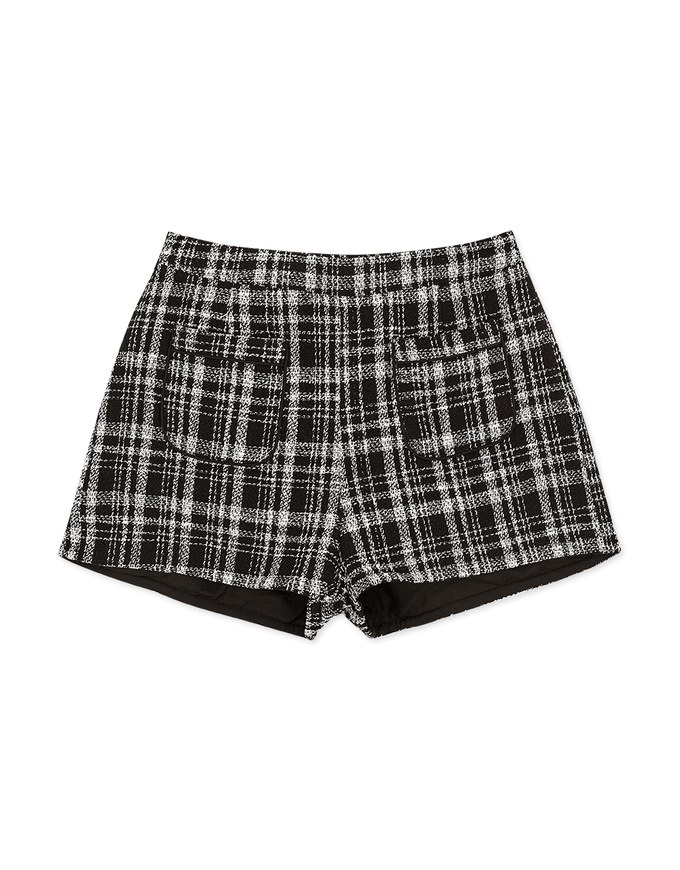 Classic Tweed Elasticated Shorts