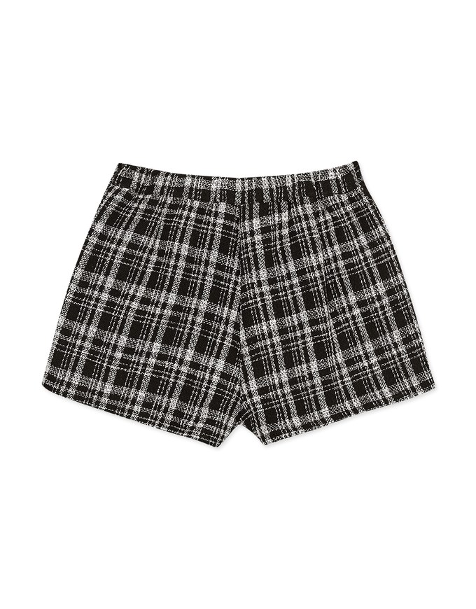 Classic Tweed Elasticated Shorts