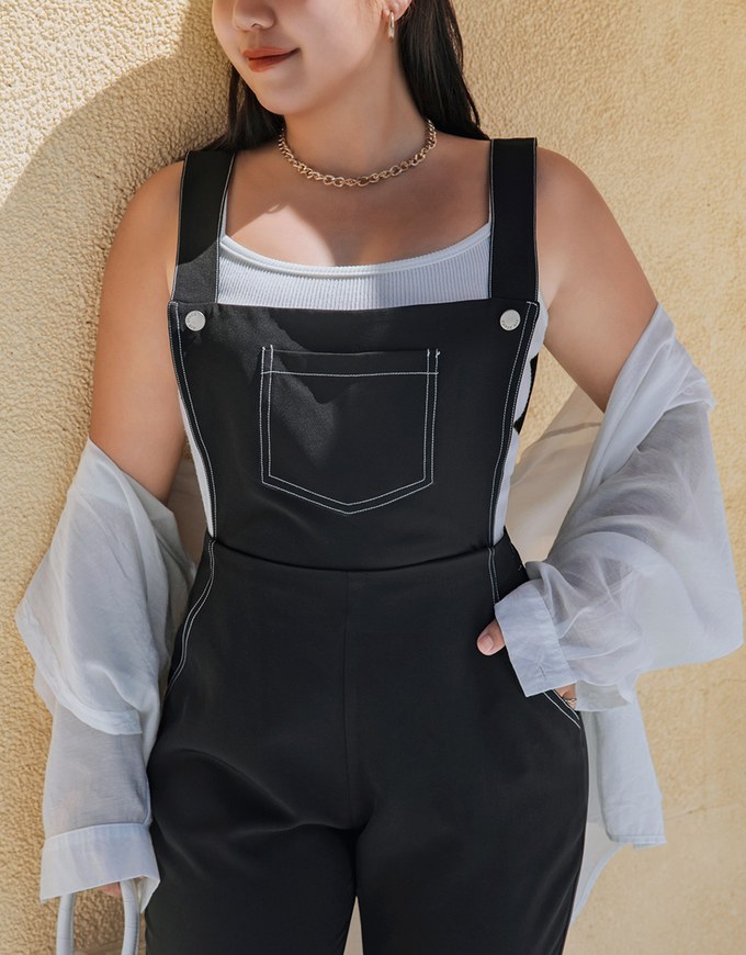 2WAY Tailored Suspender Flare Pants