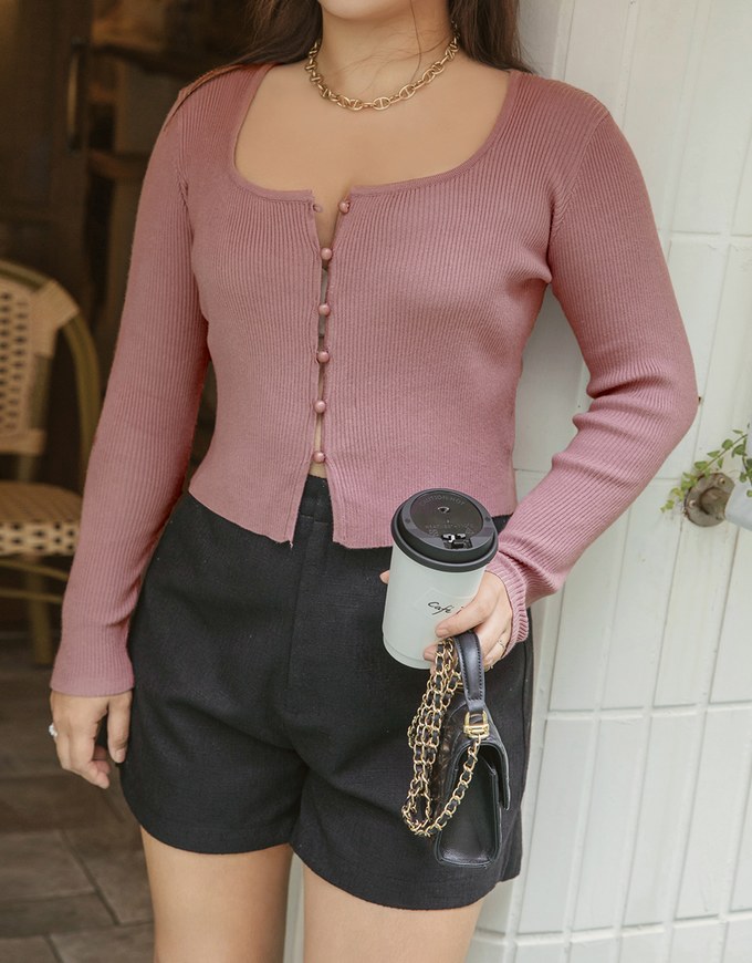 Casual Elastic Shorts