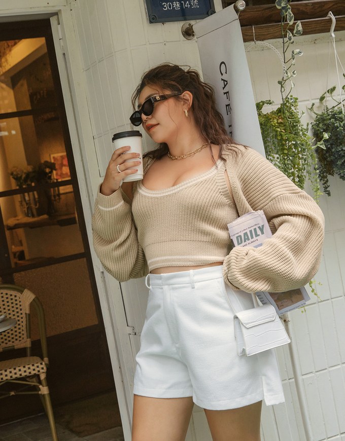 Casual Elastic Shorts