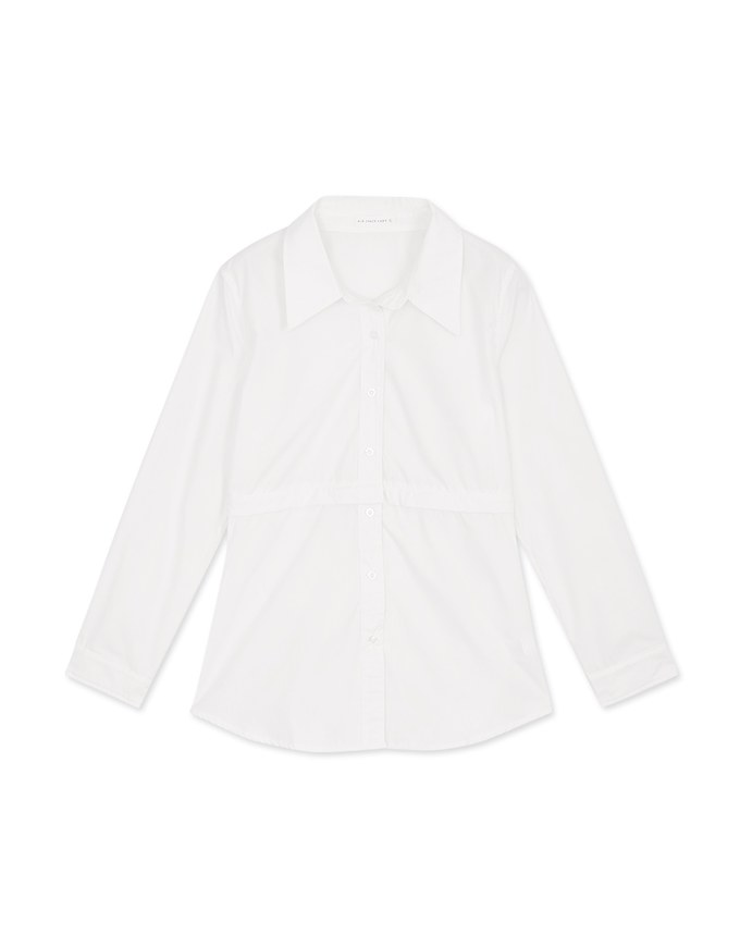 2WAY Buttoned Long Blouse Shirt