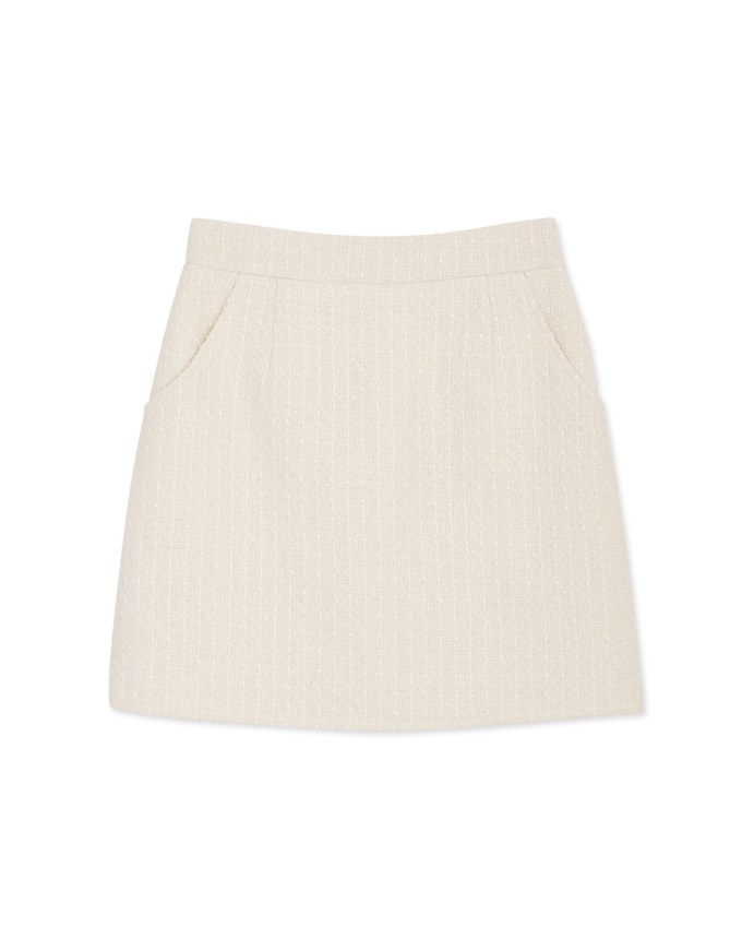Classic Tweed Mini Skirt