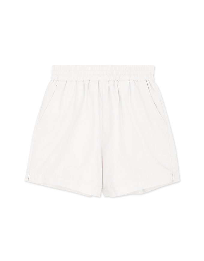 Casual High Waisted Elastic Shorts