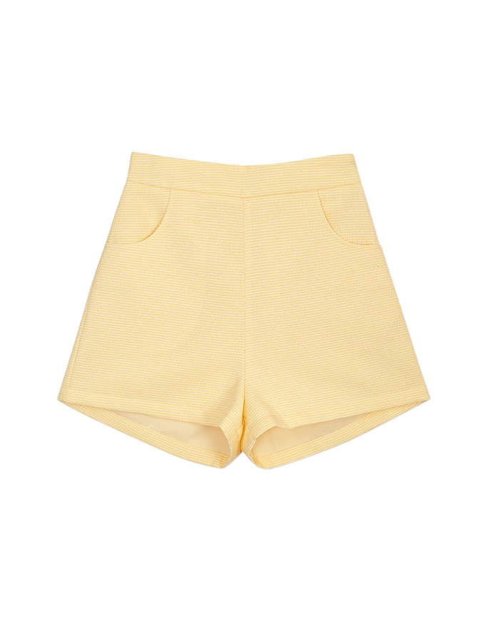 Classic Tweed Gingham Shorts
