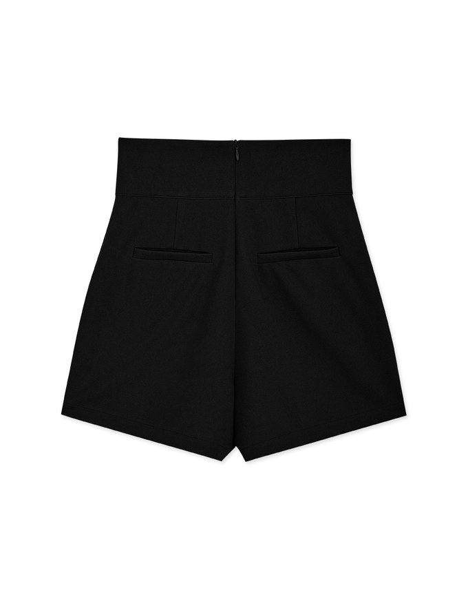 Stark Minimalism High Waisted Shorts
