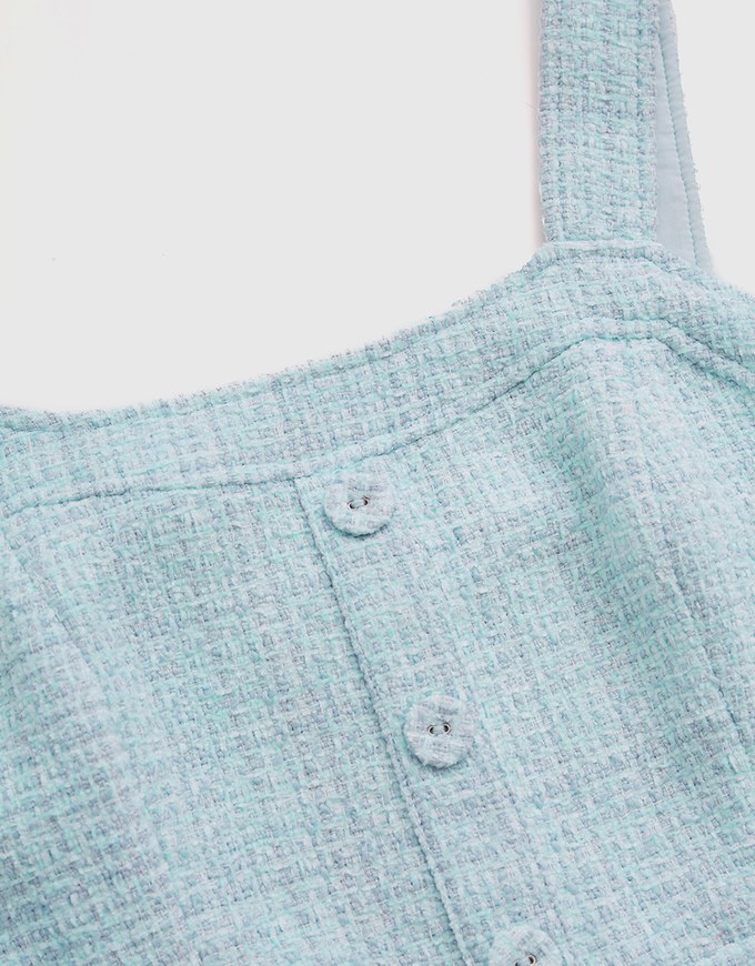 Classic Tweed Mini Tank Dress