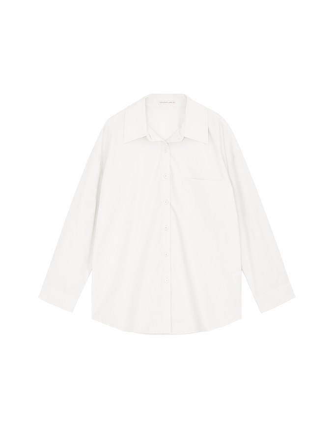 Elevated Casual Oversized Blouse Shirt