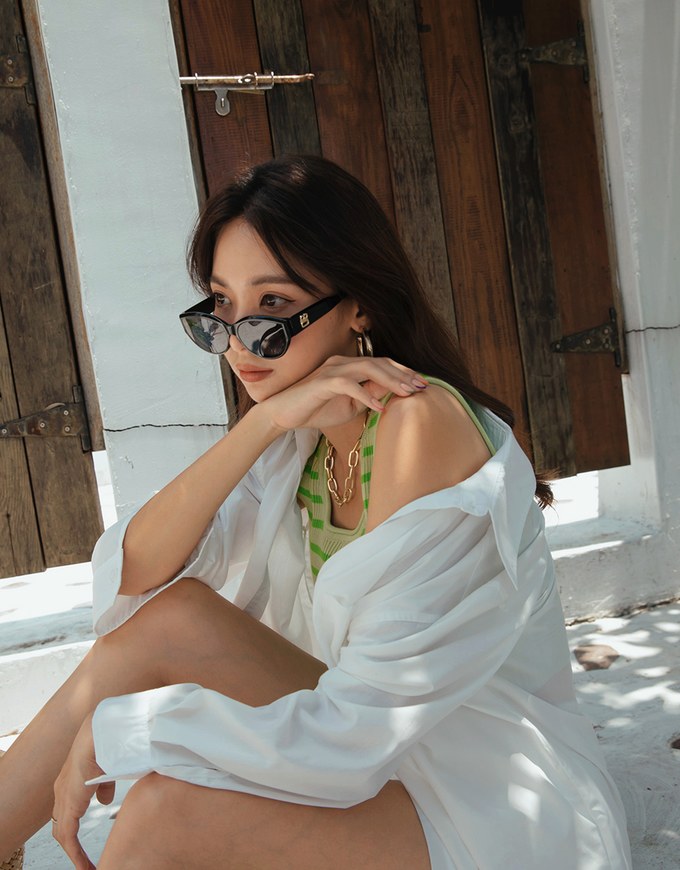 Elevated Casual Oversized Blouse Shirt