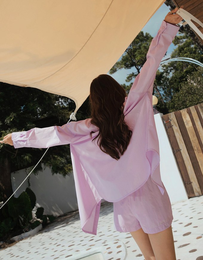 Elevated Casual Oversized Oversized Blouse Shirt