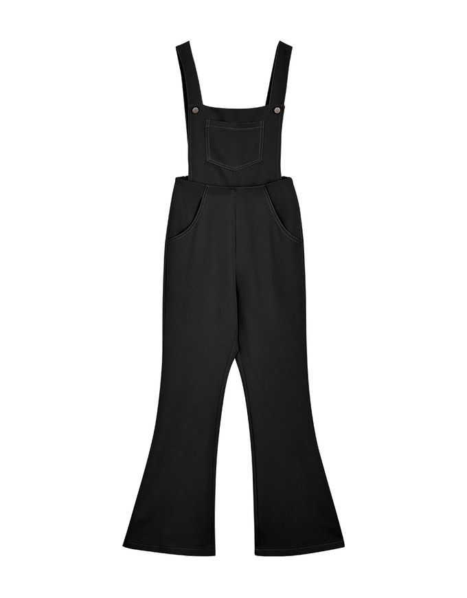 2WAY Tailored Suspender Flare Pants
