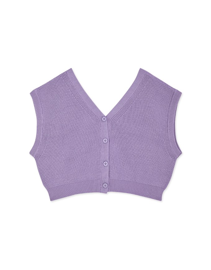 2WAY Oversized Button Vest